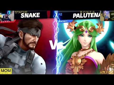 4o4 Ultimate Weekly X - B O N E S(Snake) vs Stache(Palutena) - Winners Semi-Final