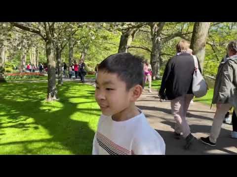 KEUKENHOF GARDENS. NETHERLANDS. April 21, 2022