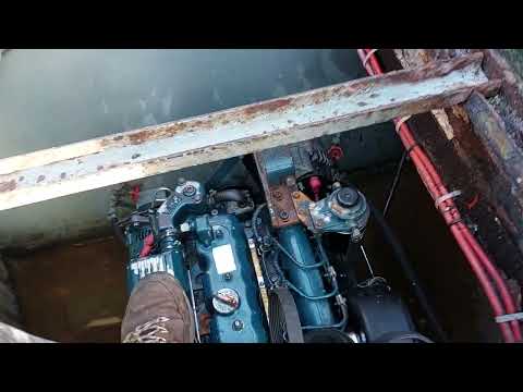 nightmare Narrowboat gas locker !