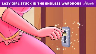 Lazy Girl Stuck in the Endless Wardrobe 👗✨ | Bedtime Stories for Kids in English | Fairy Tales