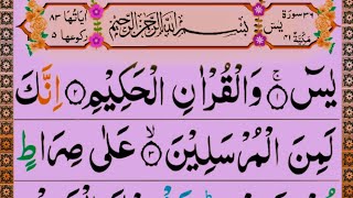 Download lagu 036 Surah Yaseen Full [Surah Yasin Recitation with HD Arabic Text]  Surah Yaseen Pani Patti Voice mp3