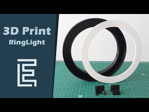 STL file RingLight・3D printing template to download・Cults