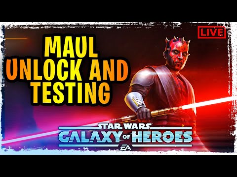 7 STAR MAUL UNLOCK + TESTING LIVE - Lord Vader Finally Not Trash? - Double Grand Arena Championship
