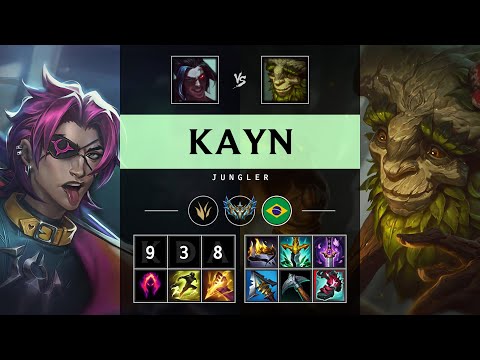 Kayn Jungle vs Ivern - BR Challenger Patch 25.07