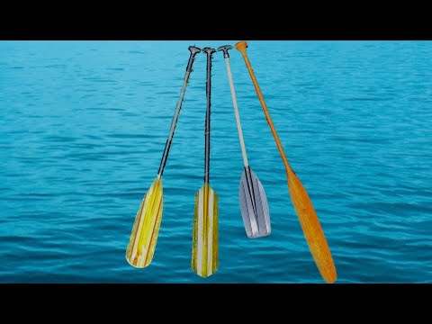 CHOOSING A CANOE PADDLE | Two of these are my favourites