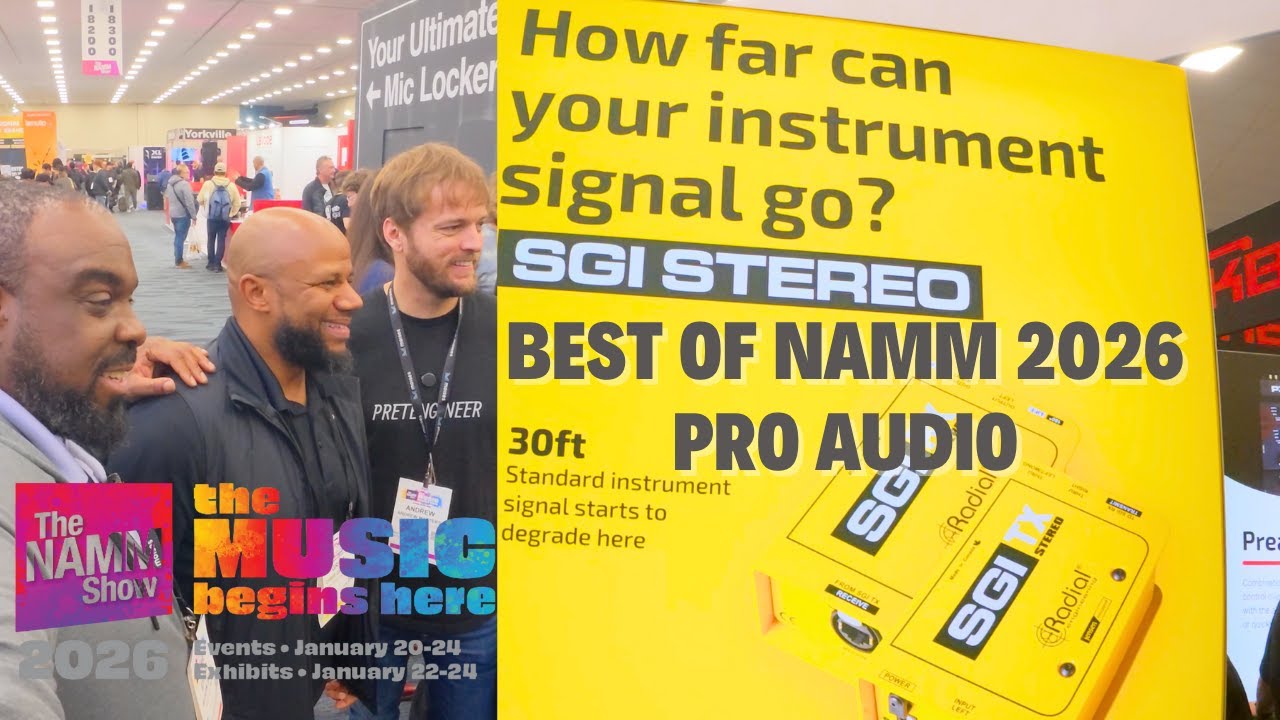 Best of NAMM 2026 | Pro Audio Highlights + Meeting Subscribers