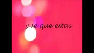 Jaci Velasquez - A un paso de mi amor (letra)