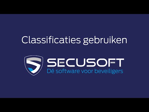 Classificaties en indeling in groepen medewerkers - Secusoft, dé software voor beveiligers