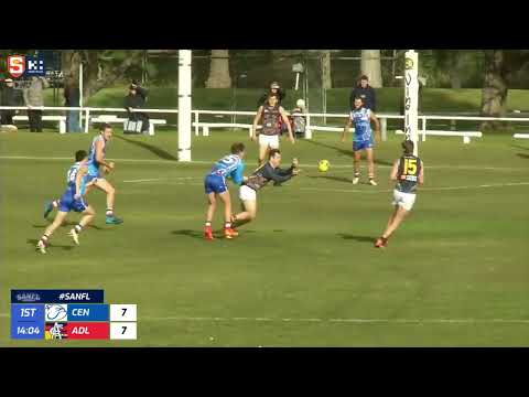 Rd 12 Hostplus SANFL Snapshot - Adelaide's Brayden Cook curls it around