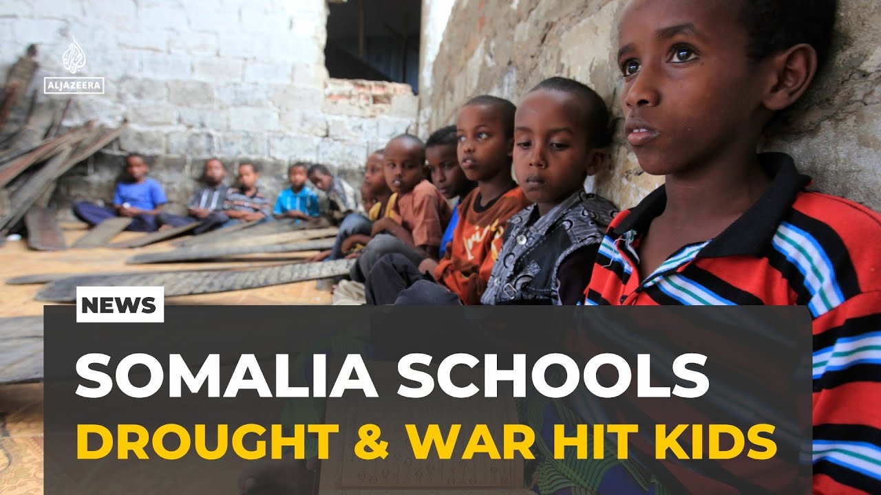 Learning in Somalia: Drought and conflict drive children out of classrooms