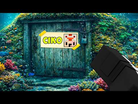 I REVEALED CIKO'S SECRET AT THE BOTTOM OF THE SEA IN MINECRAFT!!