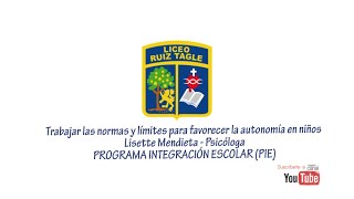 Trabajar las normas y límites para favorecer la autonomía en niños
