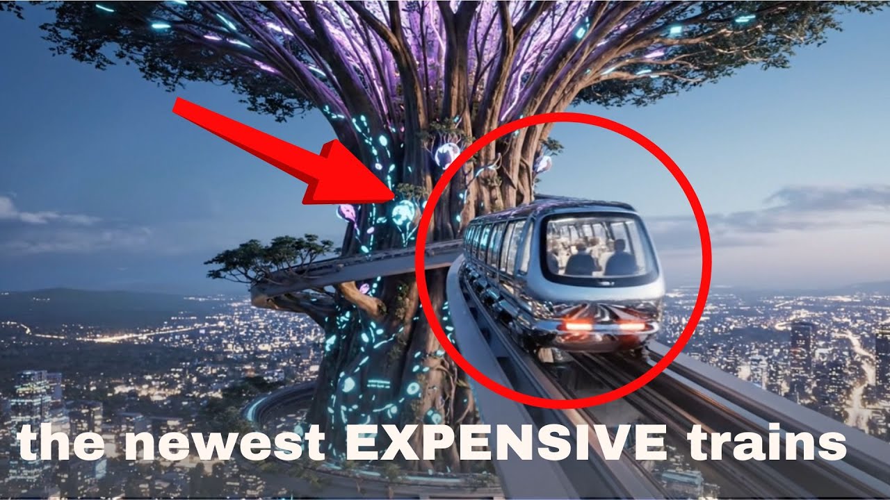 FUTURE TRAINS: Syd Mead Inspired | AI Art – Cities of Tomorrow #ai #train #veo3