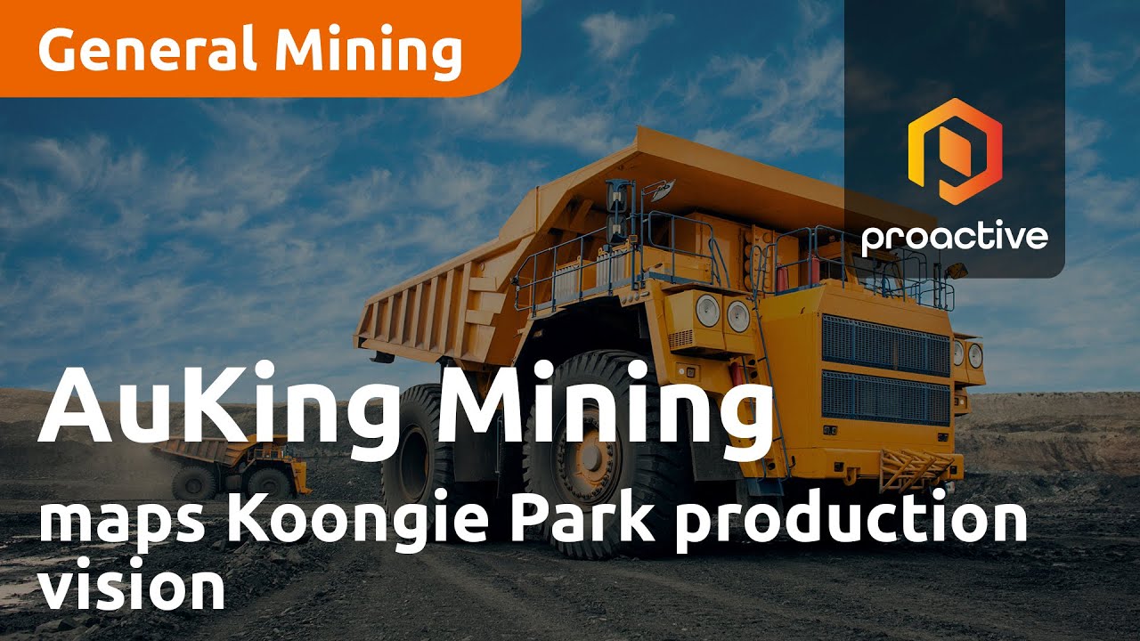 AuKing Mining maps Koongie Park production vision in compelling scoping study