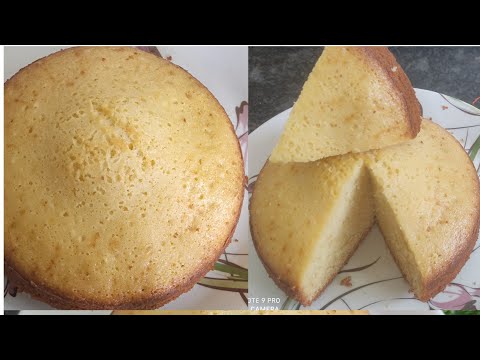 Vanilla cake in Blender/simple cake recipe🎂
