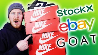 STOCKX vs GOAT vs EBAY: Which Is THE BEST For BUYING Sneakers in 2022?!