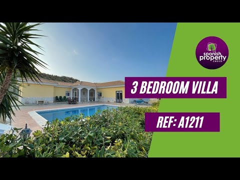 Spanish Property Choice Property Video Tour - Villa A1211 Zurgena, Almeria, Spain 189,950€