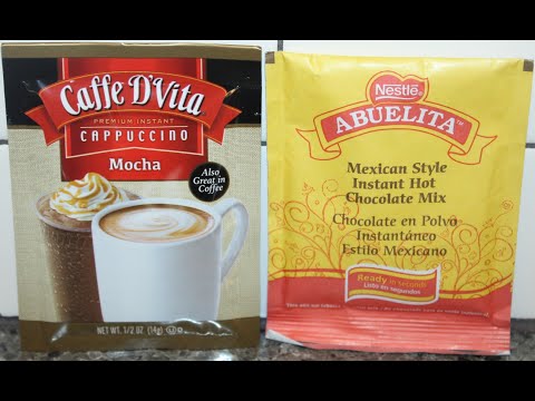 Caffe D’Vita Mocha Cappuccino & Nestle Abuelita Mexican Style Hot Chocolate Review
