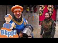 Blippi Explores A Castle More Blippi Videos For Kids Educational Videos For Kids