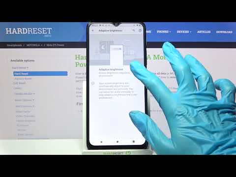 How to Activate Auto Brightness on MOTOROLA MOTO E7I POWER – Turn On Auto Brightness