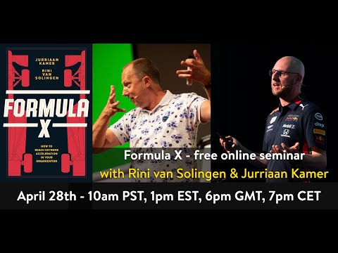 Formula X online seminar (part 2 of 2) - FASTER model by Rini van Solingen