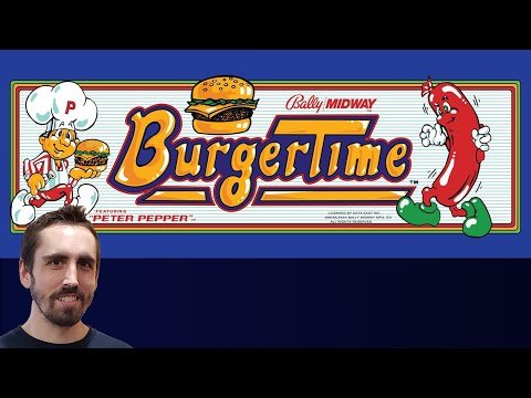 BurgerTime: A Classic Arcade Game from 1982 | Video Games Over Time