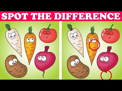 Spot the Difference: Food