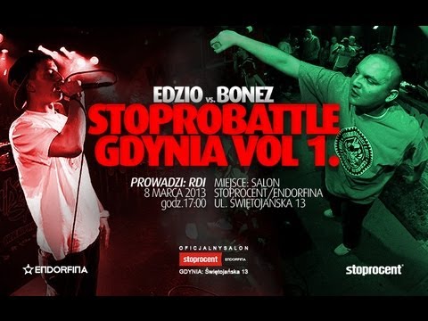 Stopro Battle vol. 1 / EDZIO vs. BONEZ/ Salon Stoprocent & Endorfina Gdynia VIDEO
