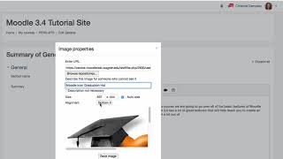Moodle 3.4 Tutorial Videos-A Look at the Introduction Section