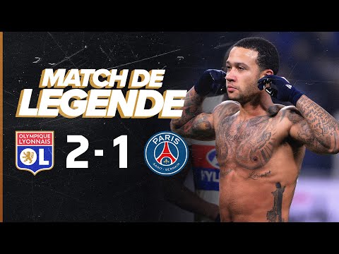 Fekir sur coup franc et Memphis au buzzer : OL-PSG 2-1 (2018)
