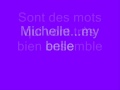 The Beatles-Michelle(Karaoke with Lyrics) 