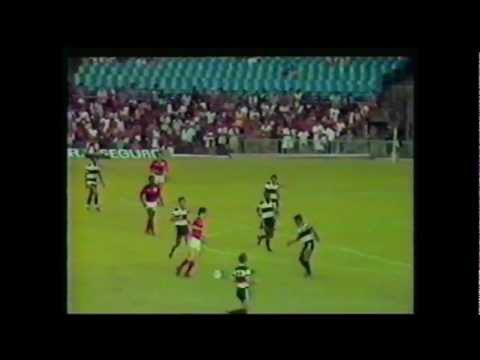 Gol Zico contra Rio Negro AM - 1983
