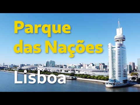 Parque das Nações, Lisboa, vistas de drone