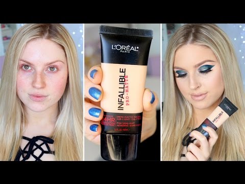 First Impression Review ♡ L'Oreal Infallible Pro-Matte 24HR Foundation Video