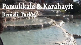 preview picture of video 'Pamukkale-Karahayit, Denizli, Turkey, 02/12/2011'