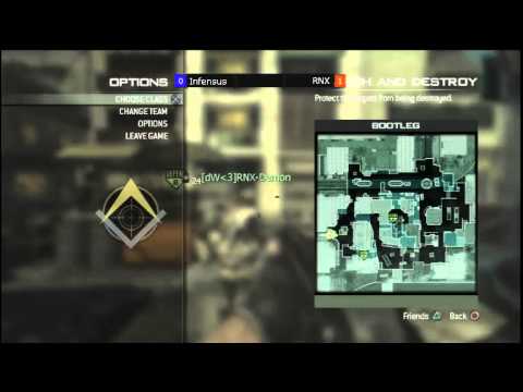 RNX vs Infensus - 4Reflex GT8 Seeding Tournament Final - 4v4 EU MW3 PS3 Competitive Gameplay -
