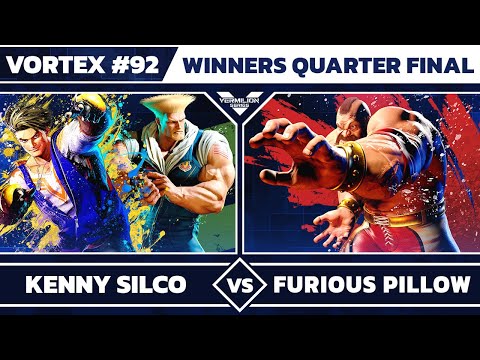 [Vortex #92] Kenny Silco vs Furious Pillow - Winners Quarter Finals - Street Fighter 6