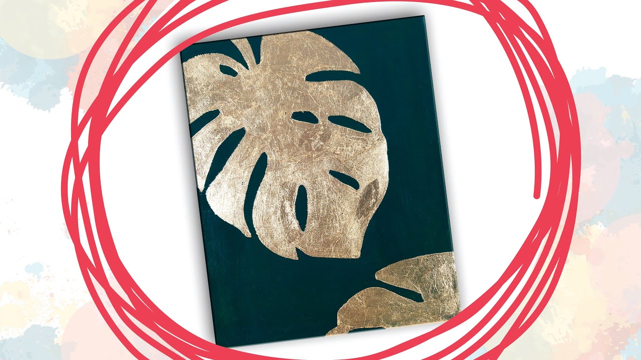 Watch Obraz ze ZŁOTĄ MONSTERĄ - kreatywne RĘKOCZYNY - #zostańwdomu i pracuj #zemną now Obraz ze ZŁOTĄ MONSTERĄ - kreatywne RĘKOCZYNY - #zostańwdomu i pracuj #zemną