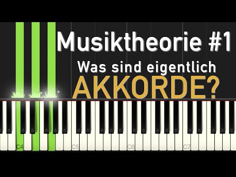 MUSIKTHEORIE #1 | Was sind eigentlich Akkorde?
