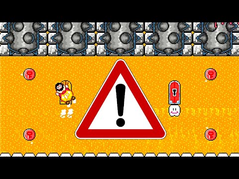 Super Mario Maker 2 🔧 Skewer Gimmick Games 🔧 SK fishy