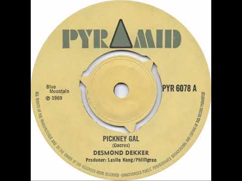 UK New Entry 1970 (5) Desmond Dekker - Pickney Gal