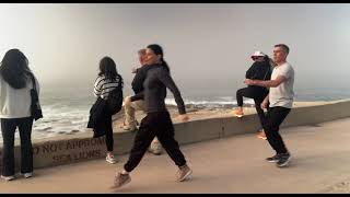 Julia Gorin & Lautaro Cancela. "Bordoneo y 900" en la playa "La Joya", San Diego, CA, USA. Feb'2025