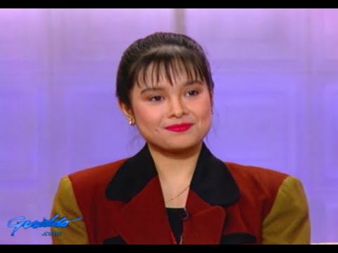 1993.  Lea Salonga talks about her life career, sings 'On My Own' in studio