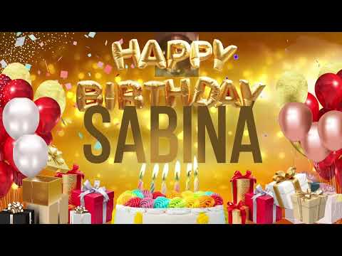 SABiNA - Happy Birthday Sabina