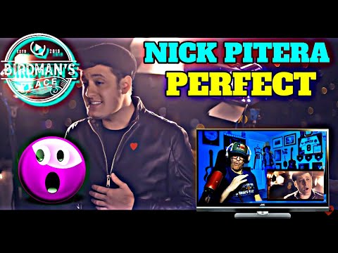 NICK PITERA "PERFECT" 3 OCTAVES - REACTION VIDEO - SINGER REACTS