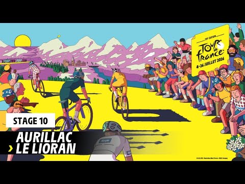 Discover the route of Stage 10 - Tour de France 2026