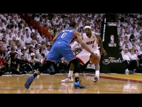 Russell Westbrook Exposes LeBron's Overrated Defense - 2012 NBA Finals
