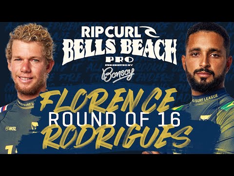 John John Florence vs Michael Rodrigues | Rip Curl Pro Bells Beach - Round of 16 Heat Replay