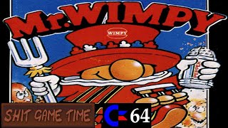 SHIT GAME TIME: Mr.Wimpy (C64 - Contains Swearing!)