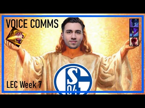 Going for the #S04MiracleRun - Schalke 04 Esports Voice Comms - LEC Week 7 Summer Split 2020